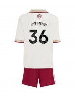 Arsenal Martin Zubimendi #36 Kolmaspaita Lasten 2025-26 Lyhythihainen (+ shortsit)